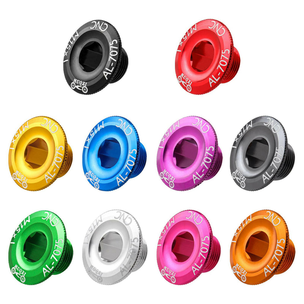 Bike Crankset Bolts Arm Sturdy Bicycle Crank Cover for BMX Mountain Bikes-WAYBIKER