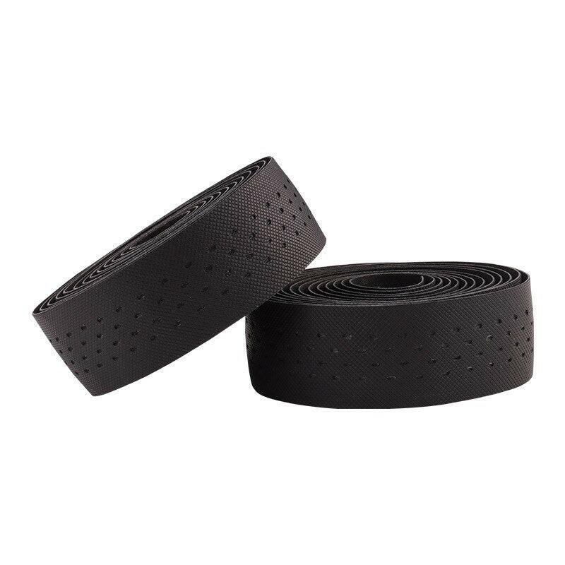 BOLANY Road Bike Punch Handlebar Tape Wrap Shockproof Anti-slip With Adhesive Back With Bar Plugs Bicycle Cycling Accessories-WAYBIKER