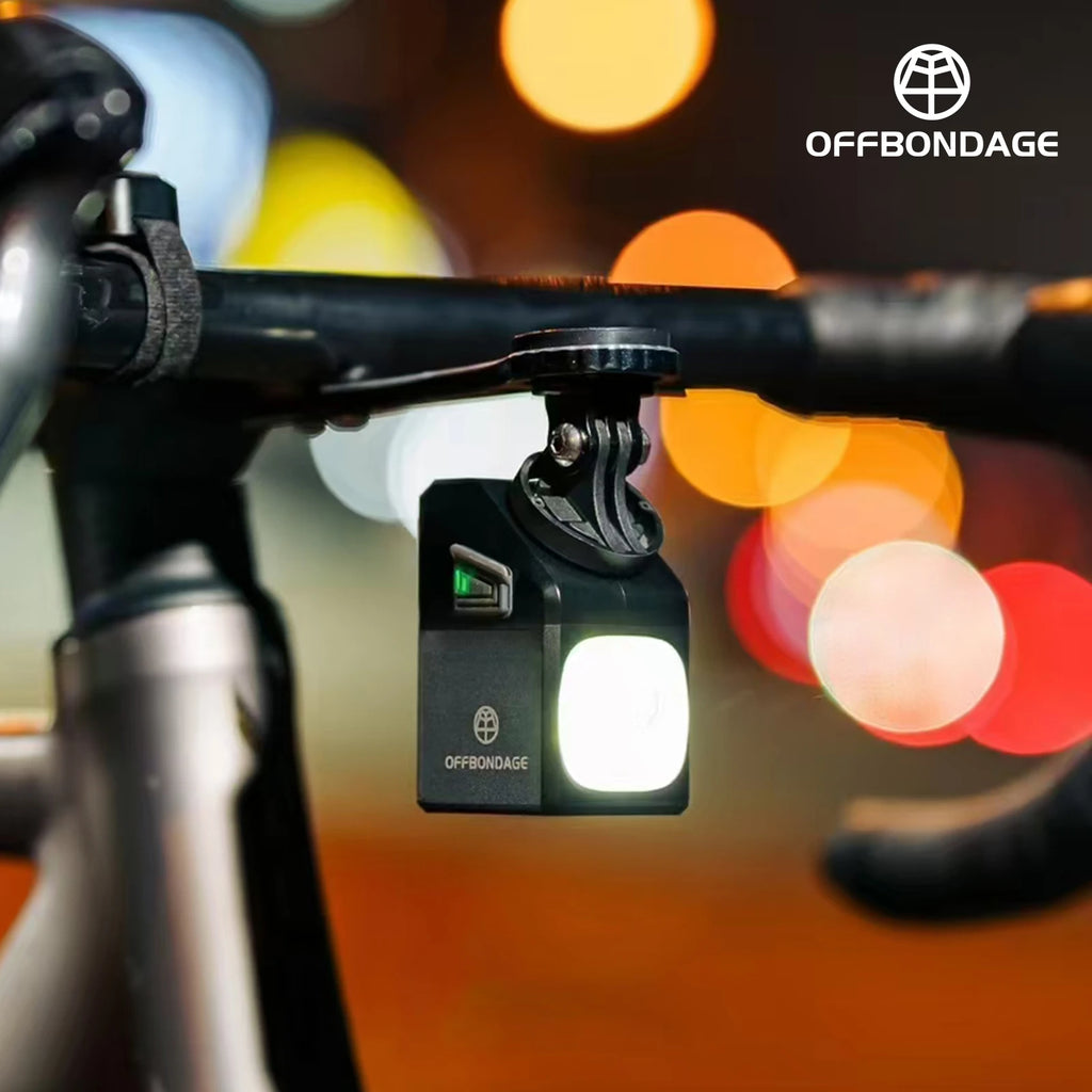 OFFBONDAGE 1000LM Bike Light Front Lamp TypeC Rechargeable LED 5000mAh Bicycle Light Waterproof Headlight Bike Accessories