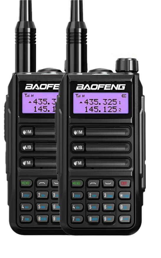 2Pack Baofeng UV16 Pro V2 Walkie Talkie 10W VHF UHF Dual Band Two Way CB Ham Radio UV-16 Portable Radio Transceiver UV5R UV10R-WAYBIKER