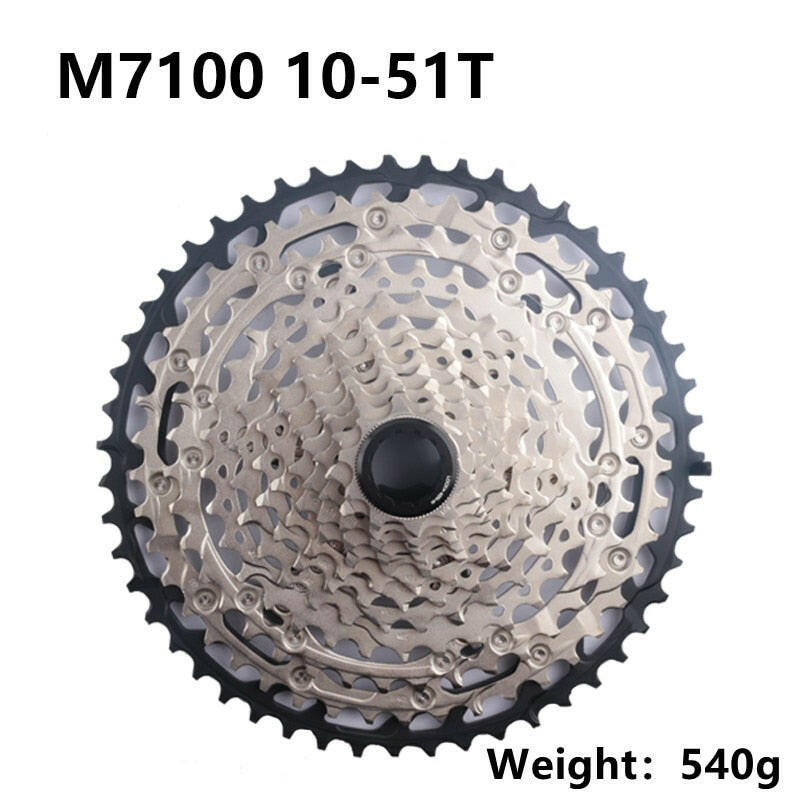 Shimano SLX M7100 Cassette 12s For Mountain Bike 12 Speed MTB Flywheel 10-51T 10-45T Freewheel Original Shimano Riding Parts-WAYBIKER
