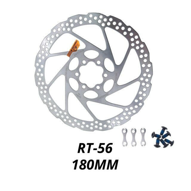 Shimano Deore XT RT86 SLX RT76 RT66 RT56 RT26 Bike Brake Disc 6 Bolt Rotors for MTB Mountain Bicycle Disc 160MM 180MM 203MM-WAYBIKER