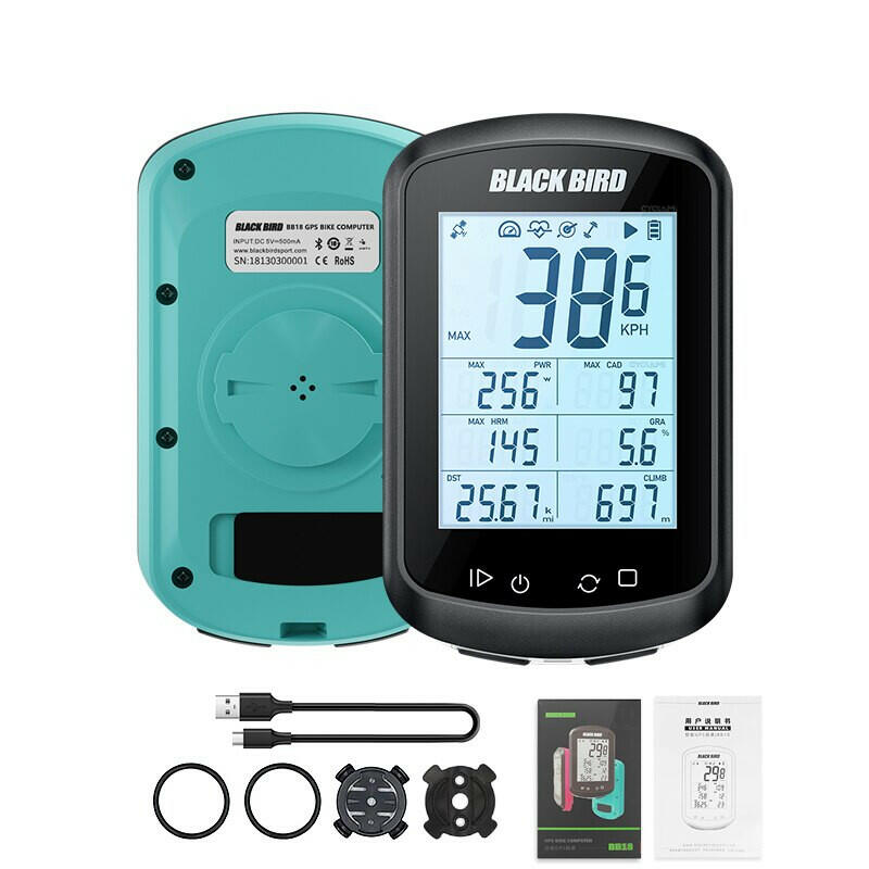 BLACK BIRD BB18 Bike GPS Computer Road Bicycle Cycling Wireless Speedo