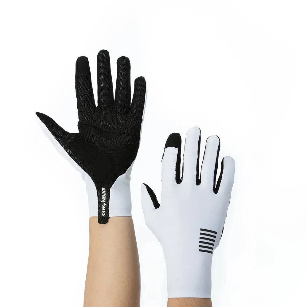 YKYWBIKE Cycling Gloves Full Finger MTB Bike Gloves Touch Screen Sports Gloves Bicycle Goves Unisex Breathable Shockproof Gloves-WAYBIKER