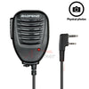 BAOFENG Radio Walkie Talkie UV82 Pin PTT Microphone Headset Earpiece For UV-5R BF-888S S9 Plus UV-10 UV-13PRO Accessories