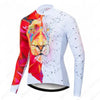 2023 Pro Cycling Jersey Unisex Triathlon Cycling Top Winter Long Sleeve Bike Shirt Bicycle Clothing