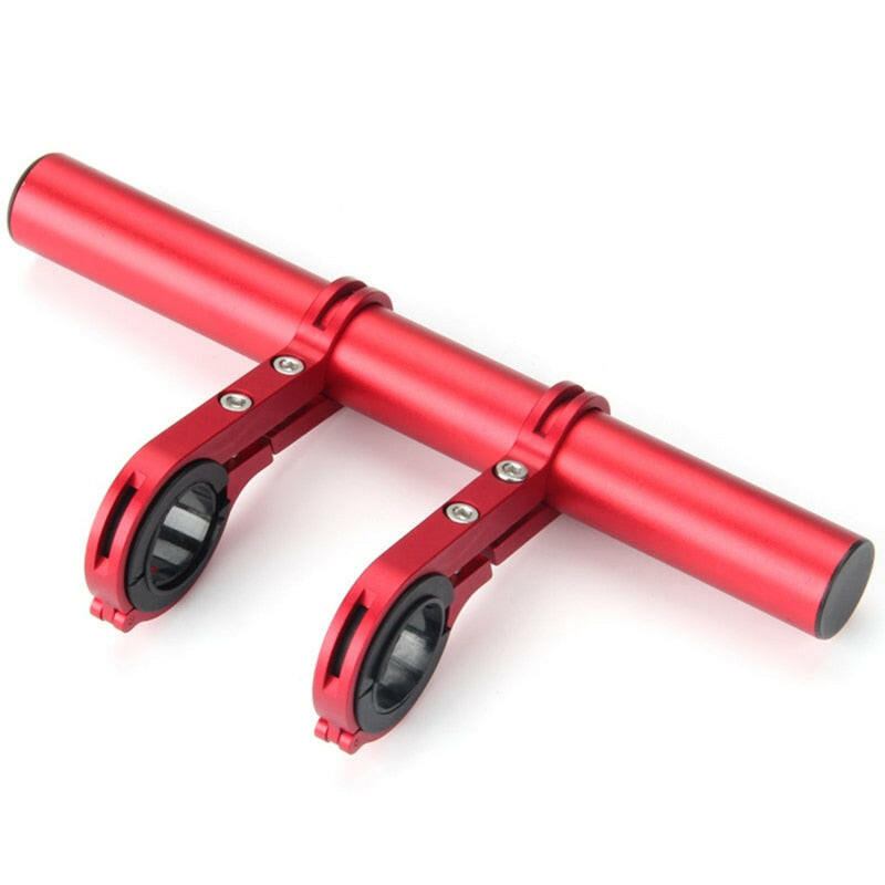 10//20/30cm Bicycle Handlebar Extended Bracket Bike Headlight Mount Bar Computer Holder Lamp Support Rack Alloy Stand-WAYBIKER