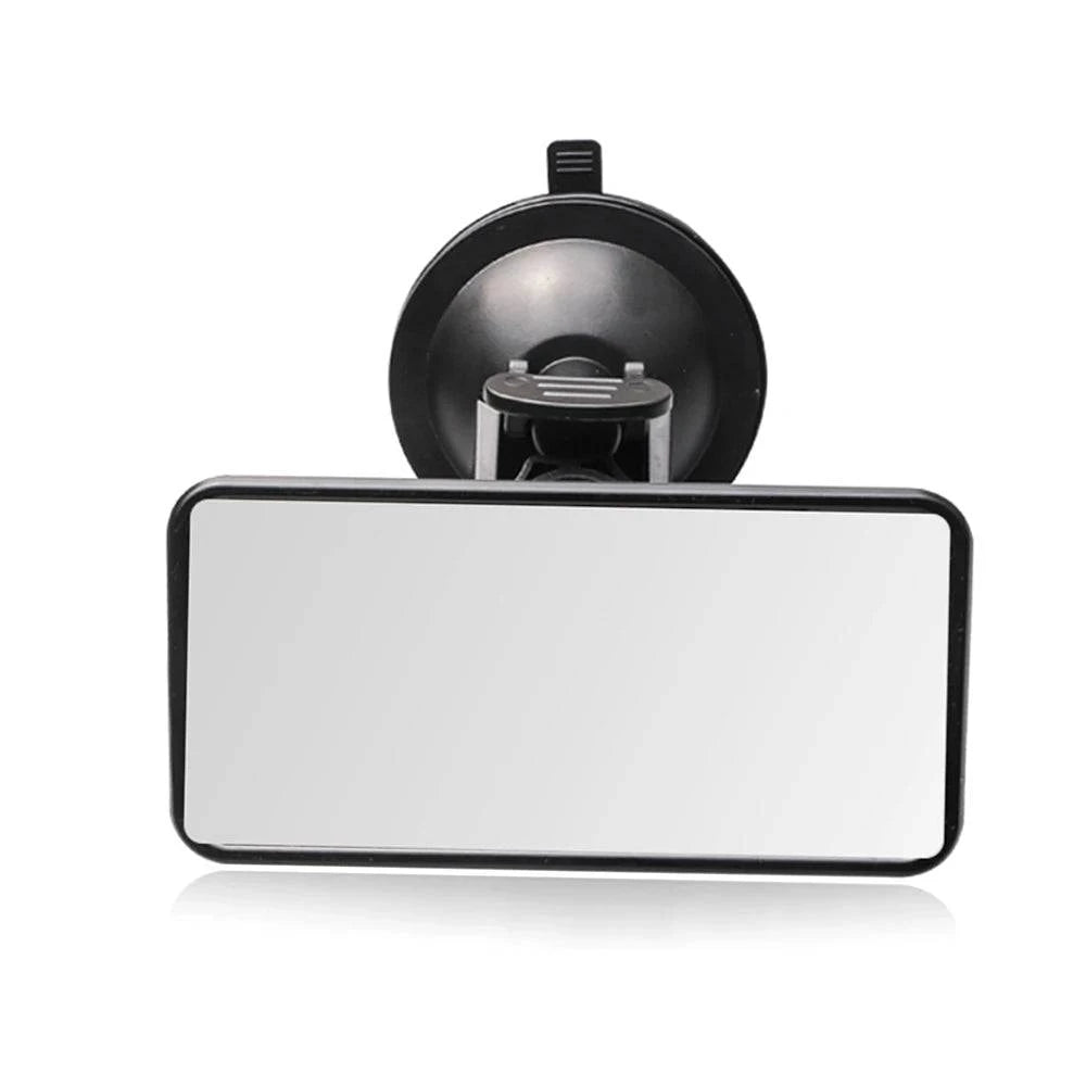 Acrylic Plastic Safe Baby Car Mirror Rear View Mirror Wide View Suction Cup Mirror Adjustable Viewing Angle-WAYBIKER