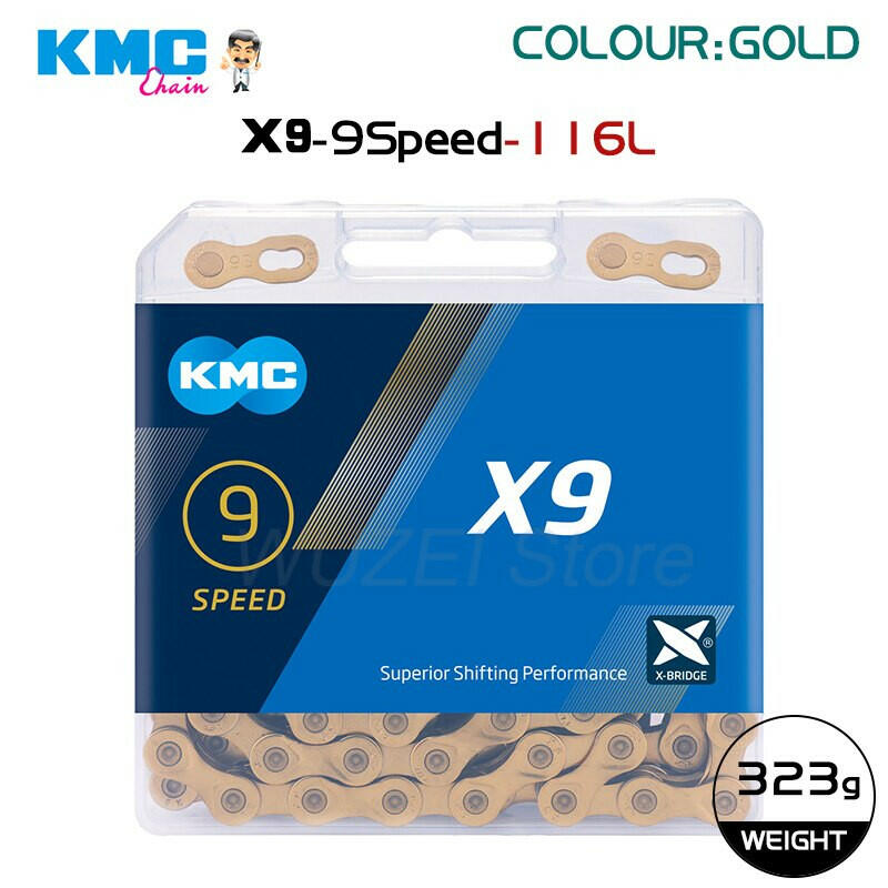 KMC Chain X8 X9 X10 X11 X12 MTB Road Bike Bicycle Chain For 8/9/10/11/12 Speed Crankset Derailleur Accessories for Shimano SRAM-WAYBIKER