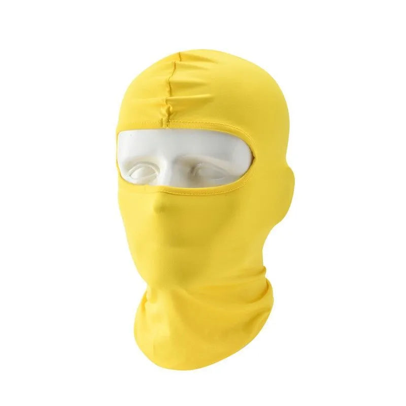 JJYY Outdoor Sports Balaclava Mask Windproof Full Face Neck milk silk Cotton Ninja Headgear Hat Riding Hiking Cycling cap-WAYBIKER
