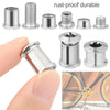 5 Pair Bike Chainring Bolts MTB Plate Screws Monoplate Or Double Or Three Plate Crank Parts Cycling Crankset Accessories-WAYBIKER