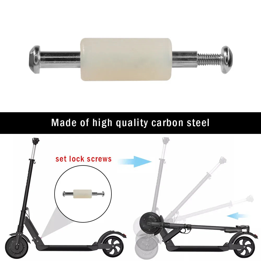 Electric Scooter Plastic Shaft Tube Sleeve And Locking Screw For Kugoo S1 S2 S3/S1 Pro Scooter Folding roller Parts Accessories-WAYBIKER