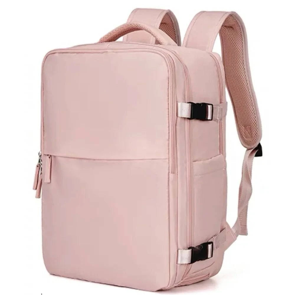 Large Capacity Travel Backpack for Hiking and Camping Lightweight and Waterproof Shoulder Bag with USB Interface & Shoe Bag-WAYBIKER