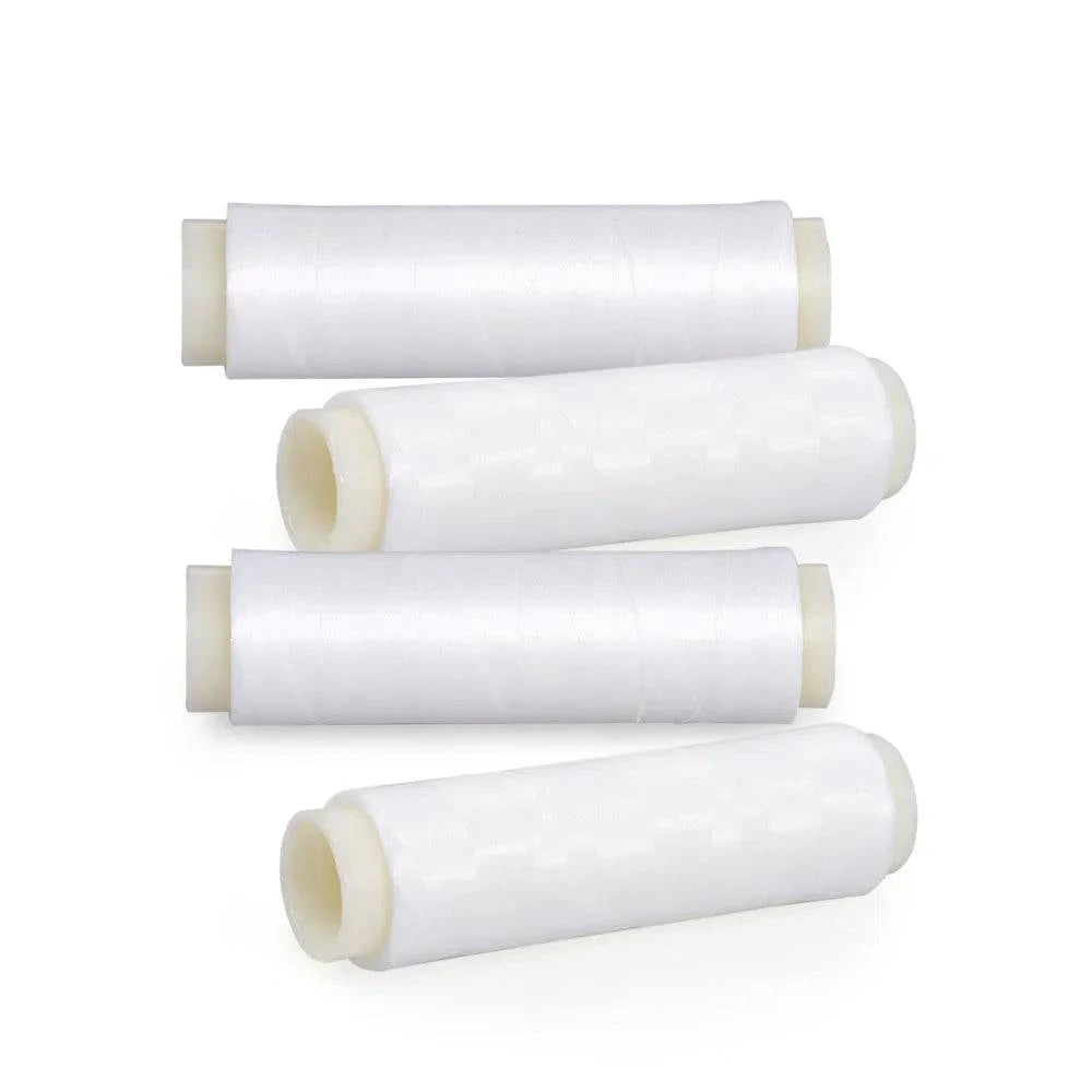 Pack of 4Pcs 200M High Tensile Elastic Bait Thread Sea Fishing Bait Lure Line Bait Saver-WAYBIKER