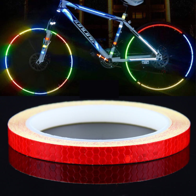 3 Rolls Bicycle Mountain Bike Motorcycle Sticker Car Contour Reflective Sticker Night Riding Reflective Sticker, 1 x 800cm