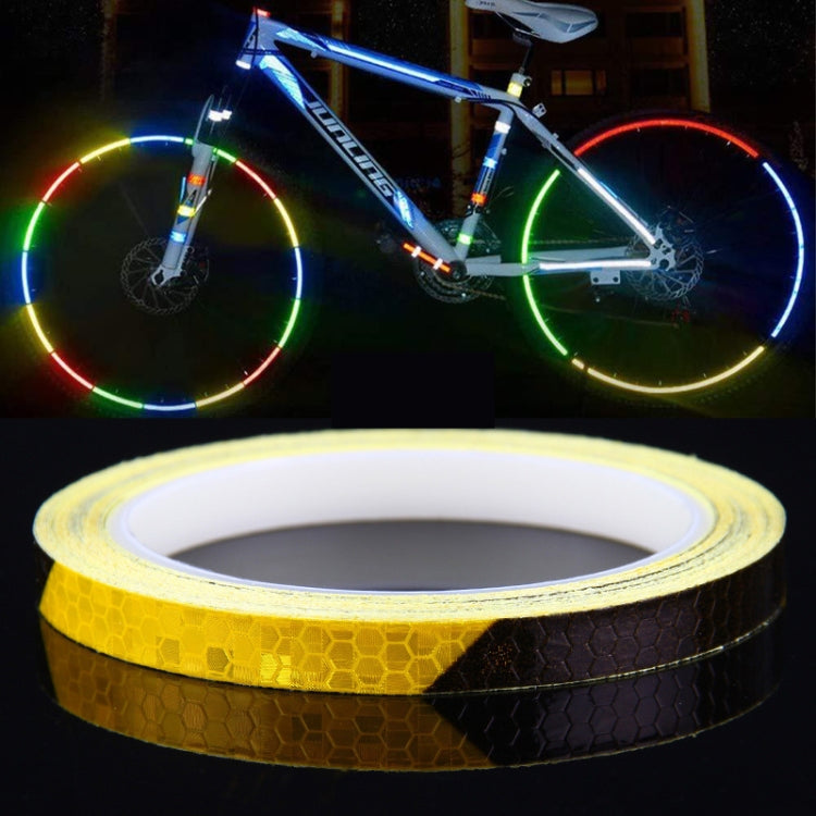 3 Rolls Bicycle Mountain Bike Motorcycle Sticker Car Contour Reflective Sticker Night Riding Reflective Sticker, 1 x 800cm