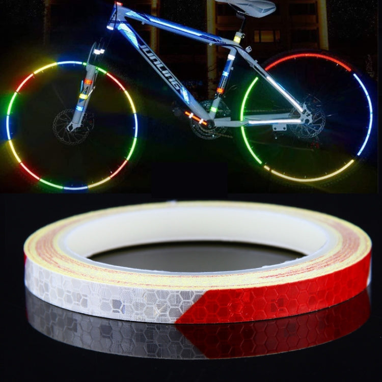 3 Rolls Bicycle Mountain Bike Motorcycle Sticker Car Contour Reflective Sticker Night Riding Reflective Sticker, 1 x 800cm