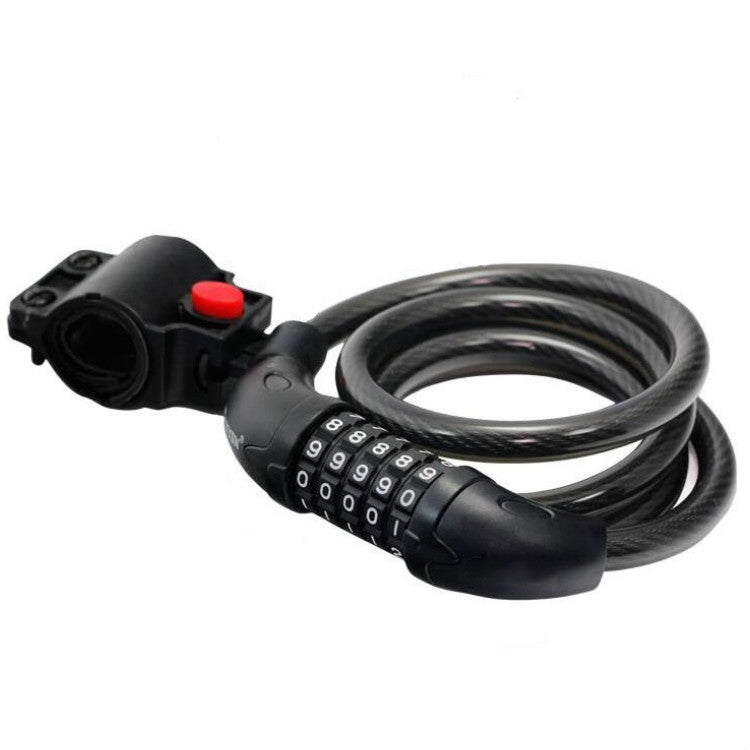 TONYON TY566 Bicycle Lock Five-digit Code Lock Mountain Bike Bar Wire Lock Single Rim Lock, TONYON TY566 Blue , TONYON TY566 Green , TONYON TY566Orange , TONYON TY566 Black