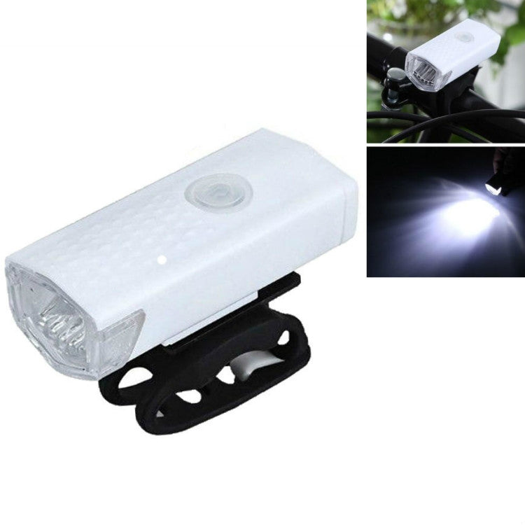 Bicycle USB Charging Headlight Lighting Cycling Equipment, 2255 Light White , 2255 Light+Ruby Taillight White , 2255 Light+928 Red Taillight White , 2255 Light+928 Red Taillight Black