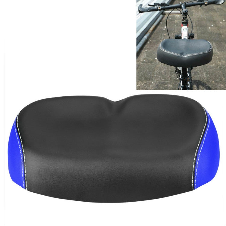 Bicycle Seat Mountain Bike Seat Cushion Shock Absorption no Nose Saddle Riding Equipment, BG-1143 Red, BG-1143 Blue