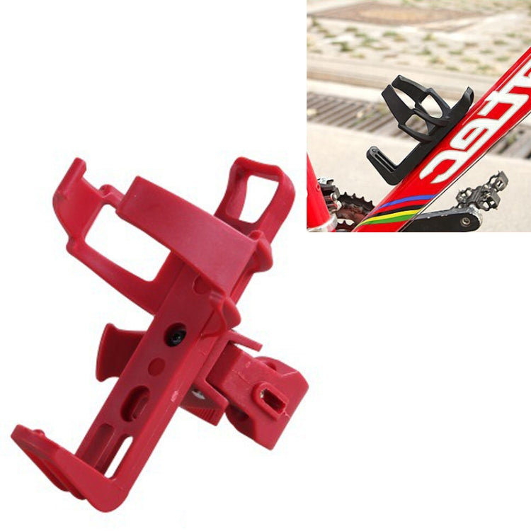 Mountain Bike Bottle Cage Bicycle Quick Release Free Hanging Cup Holder Road Bike Electric Scooter Motorcycle Water Cup Holder, Black, Red, White - WAYBIKER