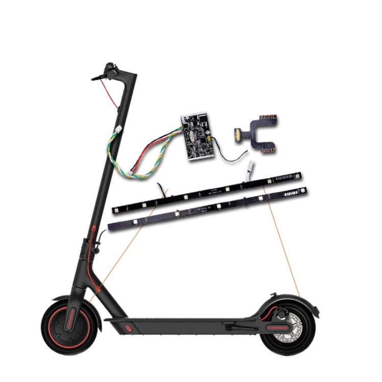3 in 1 For Xiaomi Mijia M365 Scooter Battery Control Main Board + Soft Board + Side Strip Set, Battery Control Board