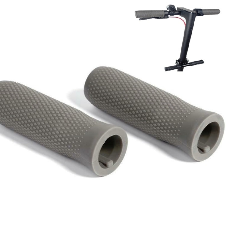 A Pair For Xiaomi Electric Scooter Silicone Car Handles Replace Non-slip Car Handles, One Size
