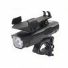 500LM Bicycle Light Mobile Phone Holder Multi-Function Riding Front Light With Horn, 4000 mAh Black , 4000 mAh Black Red , 4000 mAh Black Blue , 4000 mAh Black Orange , 2400 mAh Black Red , 2400 mAh Black Blue , 2400 mAh Black Orange �����������...