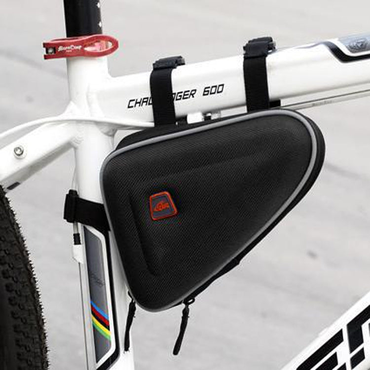 CBR  EVA Hard Shell Bag Mountain Bike Bicycle Triangle Bag Saddle Bag, Red, Black, Gray - WAYBIKER