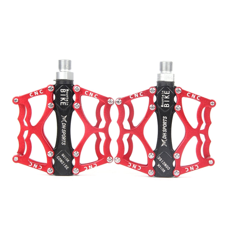 Bicycle Pedal Mountain Bike Aluminum Alloy Palin Pedal Non-Slip Bearing Pedal, 901, 901-2 - WAYBIKER