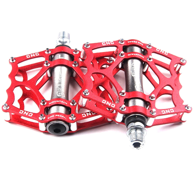 Bicycle Pedal Mountain Bike Aluminum Alloy Palin Pedal Non-Slip Bearing Pedal, 901, 901-2 - WAYBIKER