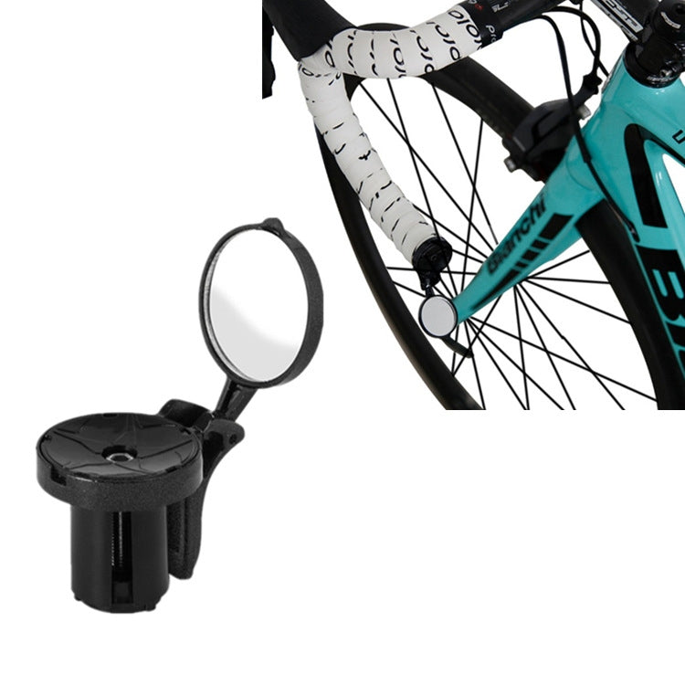Bicycle Rearview Mirror Road Handlebar Plug Reflector Bicycle Equipment, Handlebar Plug