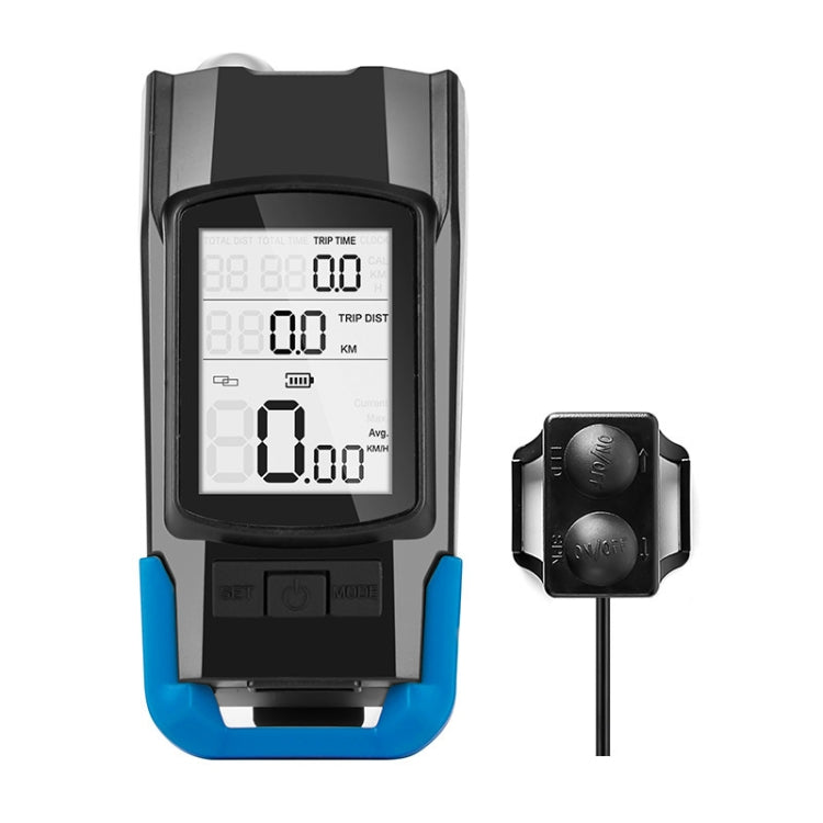 3 In 1 Wireless Bicycle Code Meter Lamp Strong Light Front Light, Red, Green, Blue, Black, Upgrade Floating (Red), Upgrade Floating (Green), Upgrade Floating (Blue), Upgrade Floating (Black), Red Upgrade Floating + Tail Light                           ... - WAYBIKER