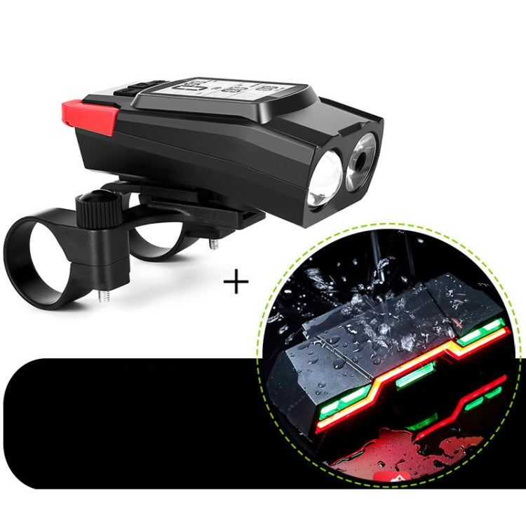 3 In 1 Wireless Bicycle Code Meter Lamp Strong Light Front Light, Red, Green, Blue, Black, Upgrade Floating (Red), Upgrade Floating (Green), Upgrade Floating (Blue), Upgrade Floating (Black), Red Upgrade Floating + Tail Light                           ... - WAYBIKER