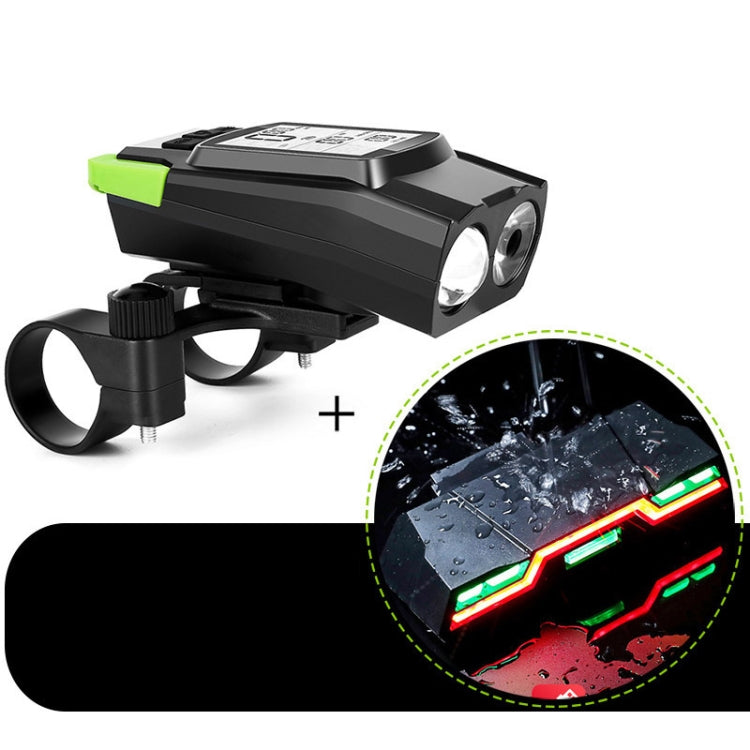 3 In 1 Wireless Bicycle Code Meter Lamp Strong Light Front Light, Red, Green, Blue, Black, Upgrade Floating (Red), Upgrade Floating (Green), Upgrade Floating (Blue), Upgrade Floating (Black), Red Upgrade Floating + Tail Light                           ... - WAYBIKER