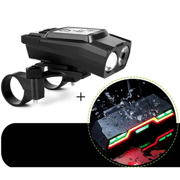 3 In 1 Wireless Bicycle Code Meter Lamp Strong Light Front Light, Red, Green, Blue, Black, Upgrade Floating (Red), Upgrade Floating (Green), Upgrade Floating (Blue), Upgrade Floating (Black), Red Upgrade Floating + Tail Light                           ... - WAYBIKER