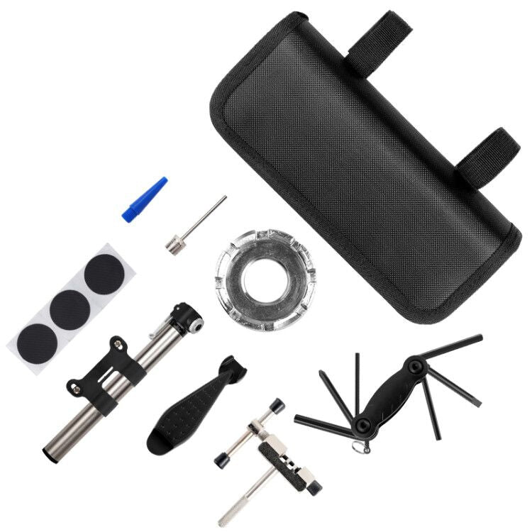 Bicycle Repair Kit Repair Set Bicycle Mountain Road Tire Tool Pump Riding Equipment