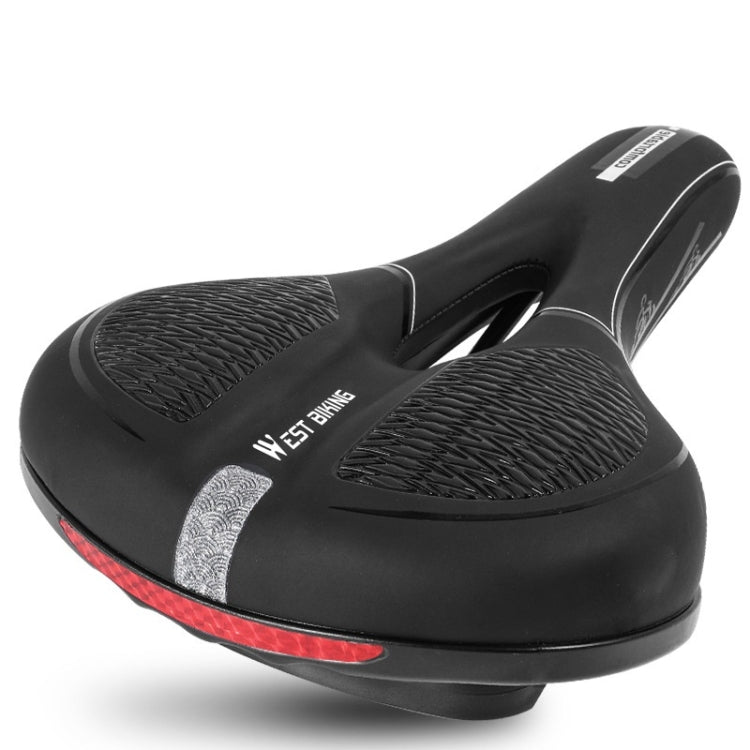 WESTBIKING Mountain Road Bike Reflective Seat Cushion Soft Comfortable Seat Equipment Accessories, Sporty, Casual