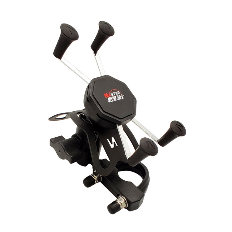 N-STAR N002 Motorcycle Bicycle Mobile Phone Bracket Riding Equipment, Large T Head, Small T Head, Large Tilted Head, Small Tilted Head, Large L Head, Small L Head, Large Long Ball Head, Small Long Ball Head