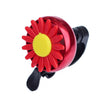 5 PCS Bicycle Bell Flower Aluminum Bell, Bicycle Bell(Yellow), Bicycle Bell(Blue), Bicycle Bell(Red)