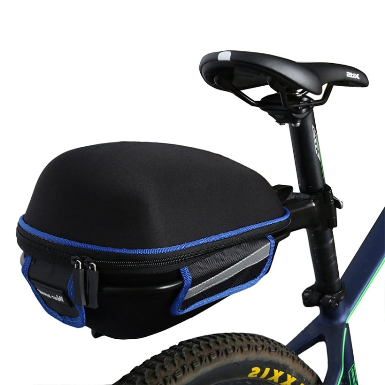 West Biking  Bicycle Shelf Mountain Road Bike Big Capacity Bag Riding Shelf Hard Shell Tail Bag  With Rain Cover, Red, Green, Blue, Orange - WAYBIKER
