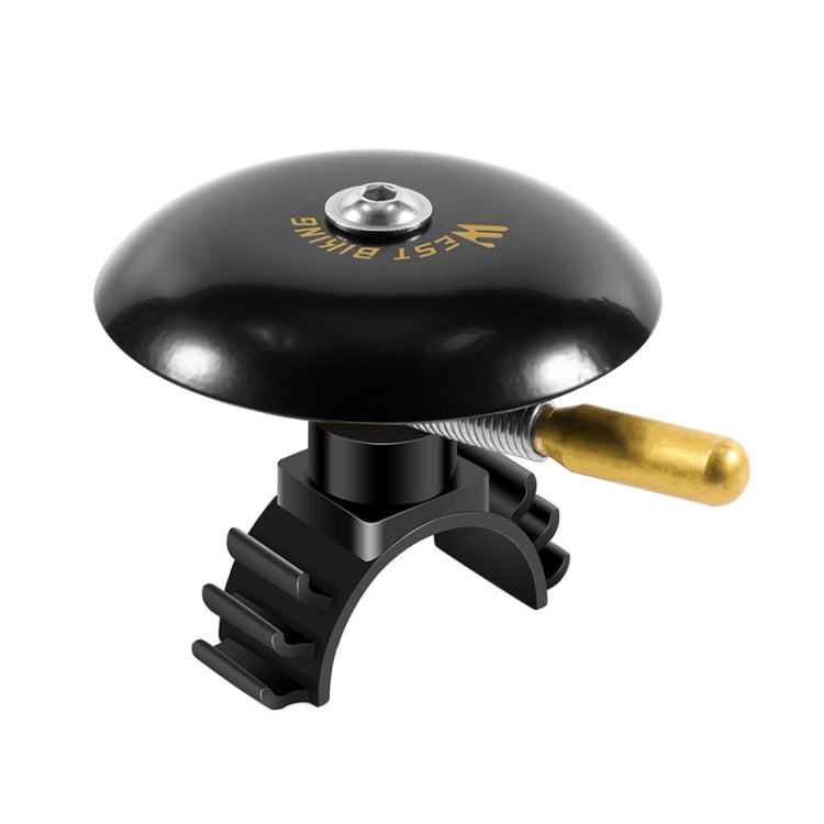 WEST BIKING P0706046B Biking Bike Bell Mountain Earth Road Dead Fly Vintage Bell, WEST BIKING P0706046B (Black), WEST BIKING P0706046B (Golden) - WAYBIKER