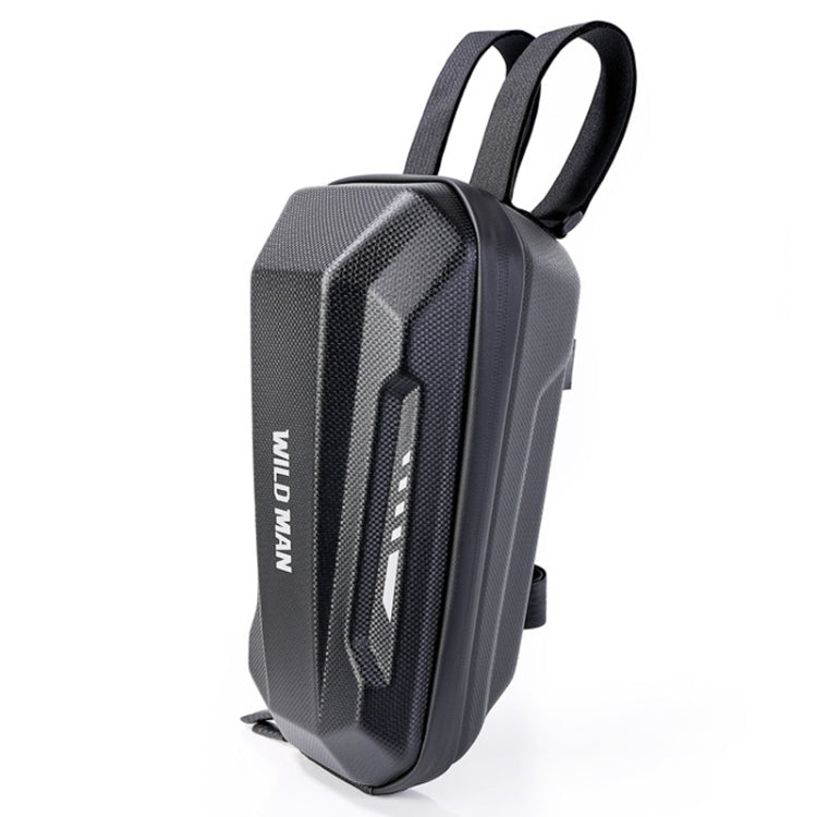 WILD MAN Electric Sooter Hard Shell EVA Front Bag Folding Bicycle Bag, 2L, 3L