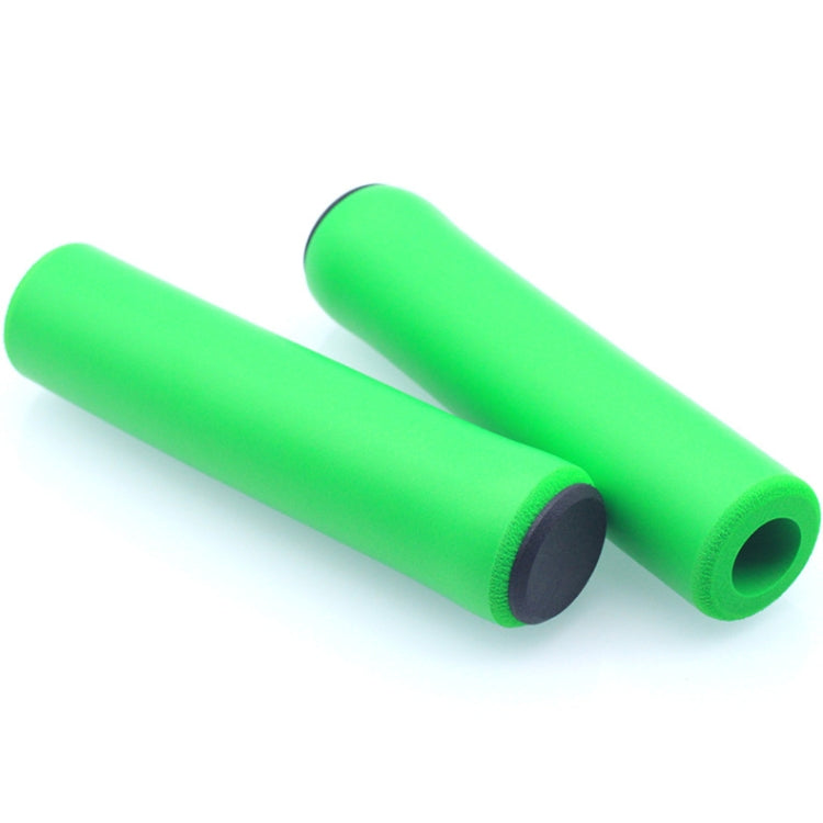 4 Pairs Mountain Folding Bicycle Silicone Foaming Sponge Handle Cover Rubber Shock Absorbing Anti-Slip Handle Set, 418, 408