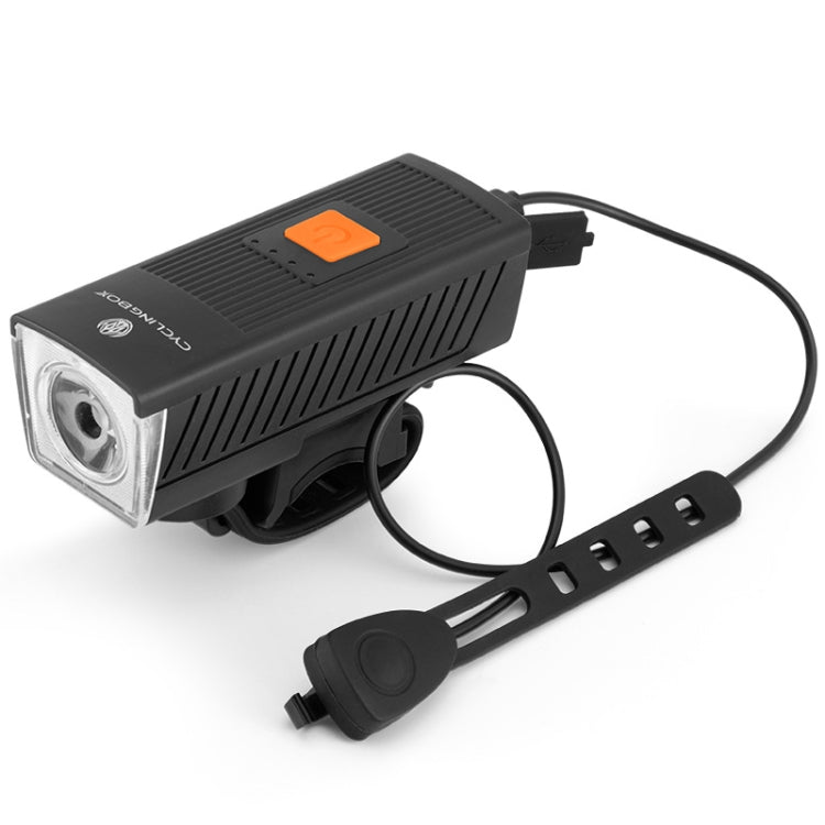 CYCLINGBOX BG-1811 Bicycle Charging Speaker Front Lamp USB Multi-Function Mountain Bike Accessories, Black, Red, Blue