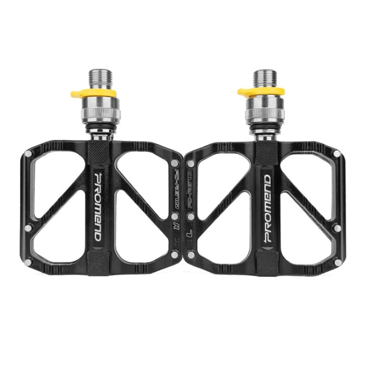 1 Pair PROMEND Bicycle Pedal Road Bike Aluminum Alloy Bearing Quick Release Folding Pedal, PD-R67, PD-R67Q, PD-R27