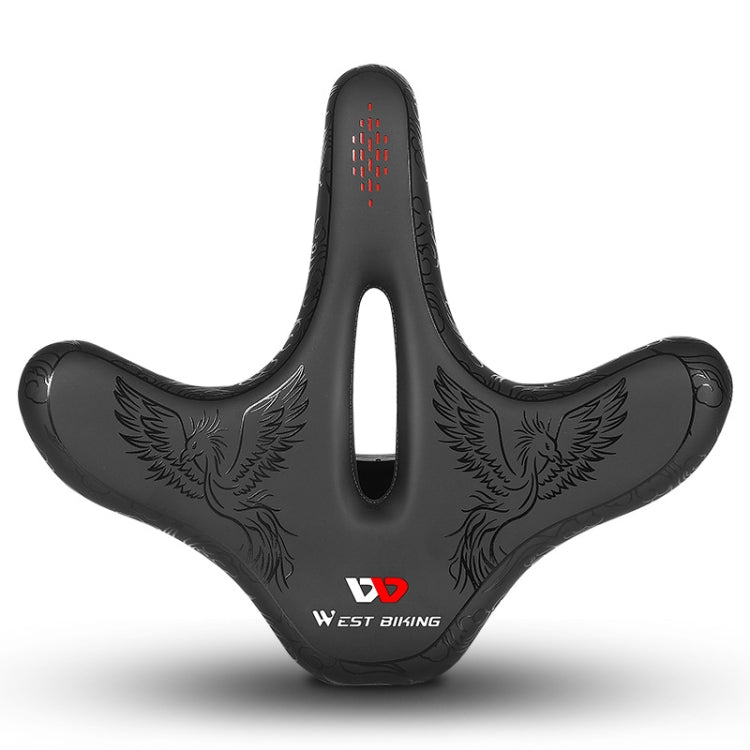 WEST BIKING YP1602797 Bicycle Hollow Seat Night Riding With Warning Tail Light Seat, YP1602797