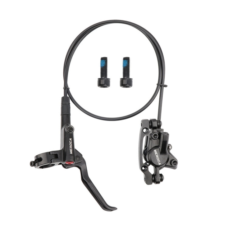 Meroca M800 Bicycle Brake Mountain Bike Universal Bilateral Brake Oil Pressure Disc Brake, Style:, 1 Pair Oil Brakes, 1 Pair Oil Brakes + 1 Pair Disc Brakes, Right Front 800mm, Left Back 1400mm, Right Front 800mm + Disc Brake                           ...