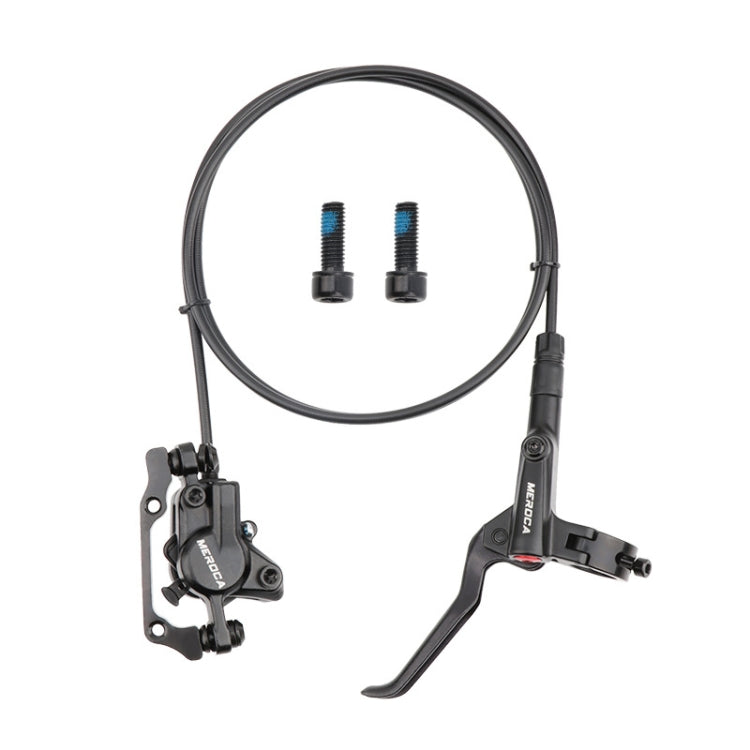 Meroca M800 Bicycle Brake Mountain Bike Universal Bilateral Brake Oil Pressure Disc Brake, Style:, 1 Pair Oil Brakes, 1 Pair Oil Brakes + 1 Pair Disc Brakes, Right Front 800mm, Left Back 1400mm, Right Front 800mm + Disc Brake���������������������������...