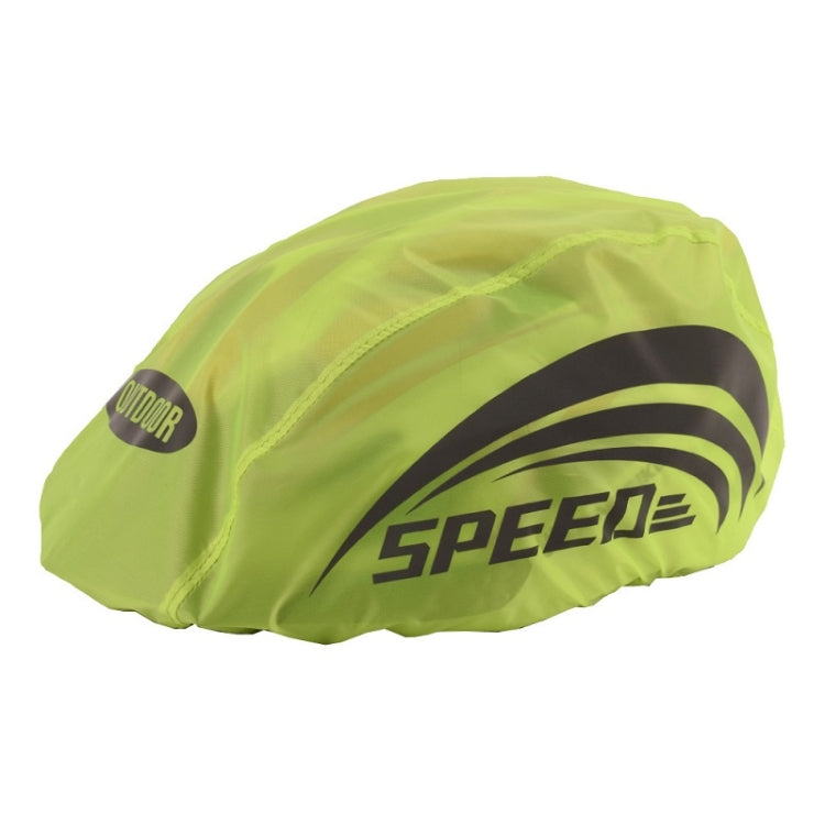 2 PCS Cycling Helmet Rain Cover Outdoor Reflective Safety Helmet Cover, Free Size - WAYBIKER